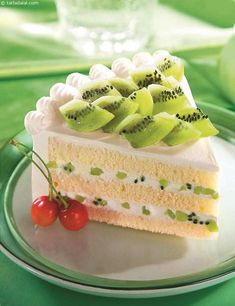 Kiwi Flavored Cake