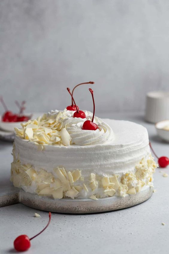 White forest cake